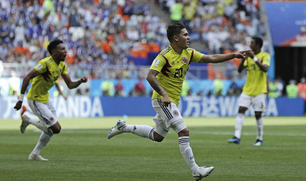Nhật Bản thắng Colombia, làm nên lịch sử tại World Cup