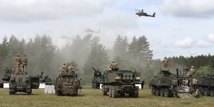 Cuộc tập trận của 18.000 lính NATO sát biên giới Nga