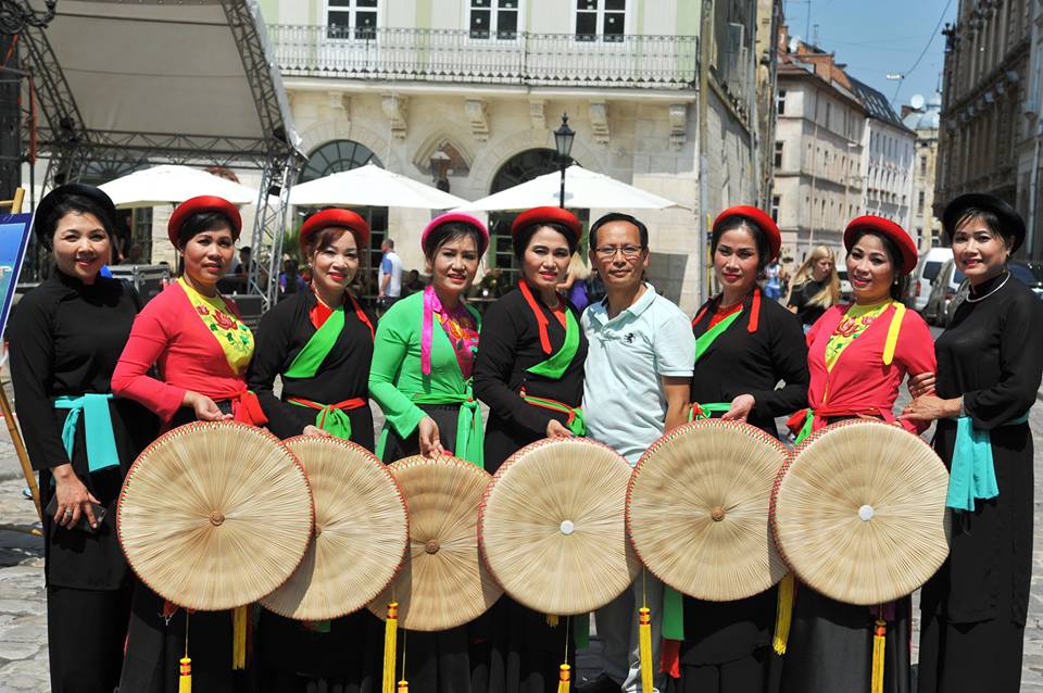 Khoảnh khắc đẹp của đoàn Odessa tại “Ngày Việt Nam tại Lviv