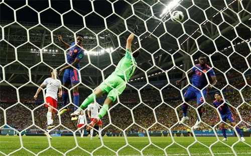 Colombia dập tắt hy vọng đi tiếp của Ba Lan