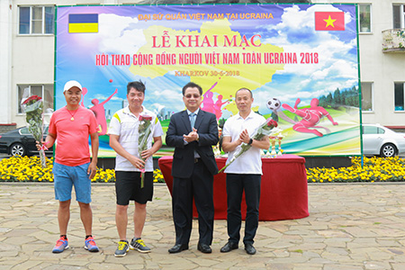 Hội thao cộng đồng Việt Nam toàn Ukraina 2018 thành công rực rỡ