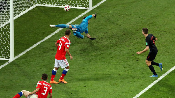 Croatia thắng Nga bằng loạt đá luân lưu ở tứ kết