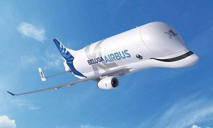 Chiêm ngưỡng máy bay cá voi khổng lồ Airbus vừa ra mắt