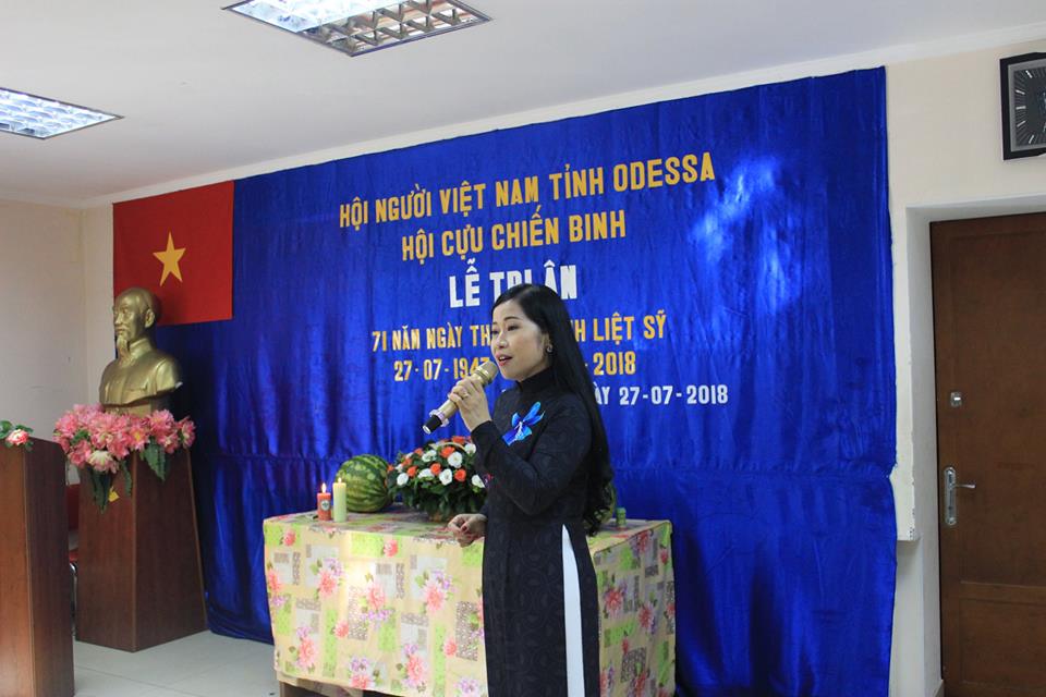 Lễ Tri ân 71 năm Ngày Thương binh – Liệt sỹ tại Odessa