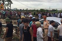 Tai nạn tàu hỏa tại Nam Định, 4 người thương vong