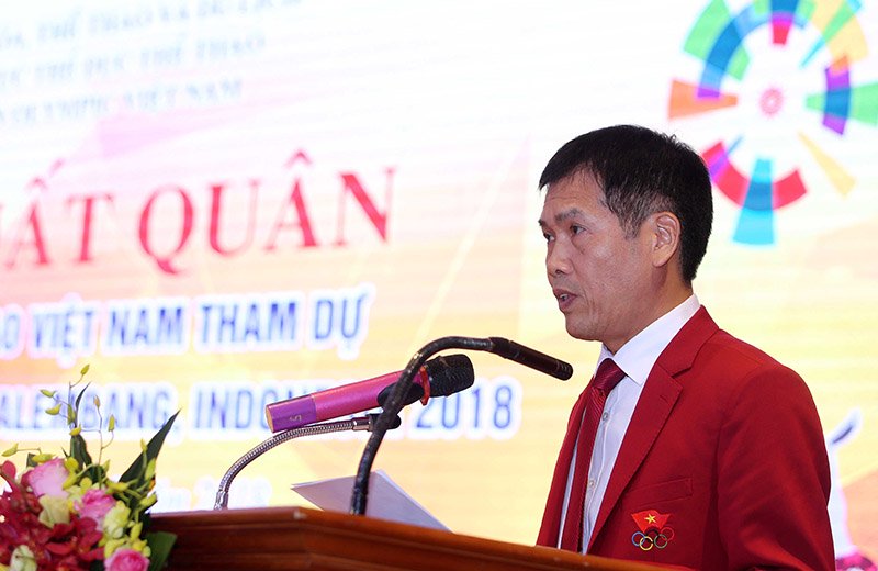 Tưng bừng lễ xuất quân dự Asiad, Bộ trưởng giao nhiệm vụ cho đoàn TTVN