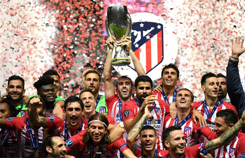 Hạ Real 4-2, Atletico giành Siêu Cup châu Âu