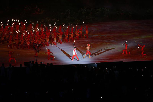 Lễ khai mạc Asiad 18: Những sắc màu rực rỡ của Indonesia