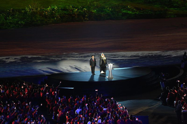 Lễ khai mạc Asiad 18: Những sắc màu rực rỡ của Indonesia