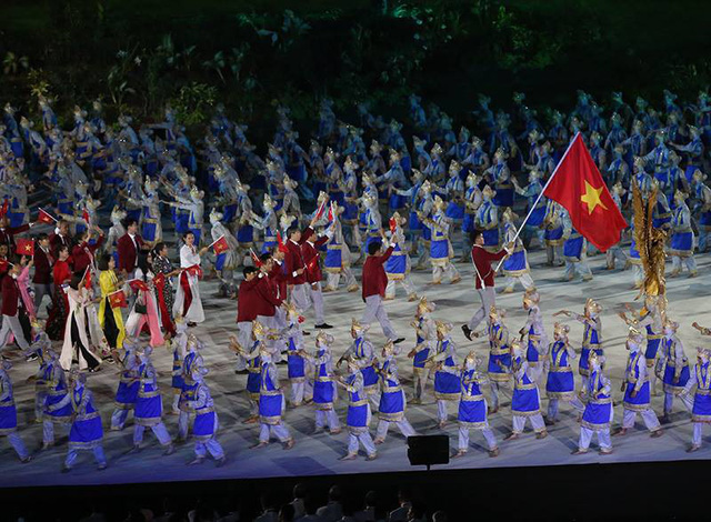 Lễ khai mạc Asiad 18: Những sắc màu rực rỡ của Indonesia