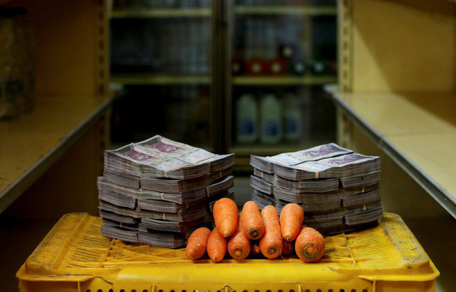 Mất giá "khủng" như tiền Venezuela: 1 kg thịt giá 9,5 triệu bolivar!