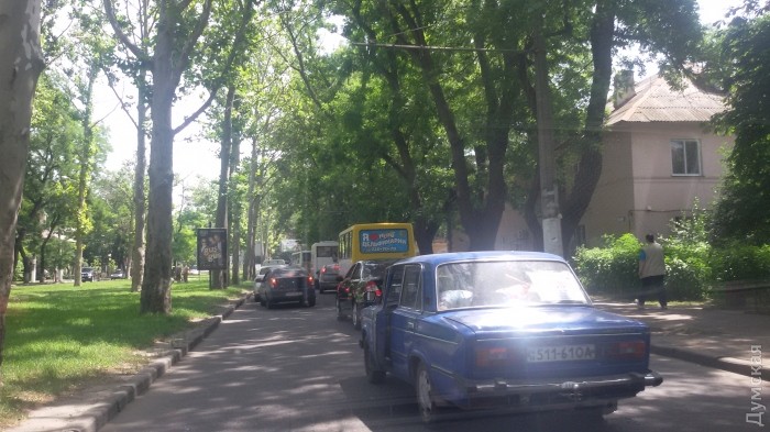 Odessa: Người dân Gagarin Plato phong tỏa đại lộ Sevchenko