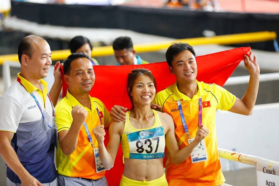 Điền kinh Việt Nam đạt HCV Asiad 2018.