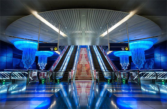 Tàu đô thị không người lái của Dubai