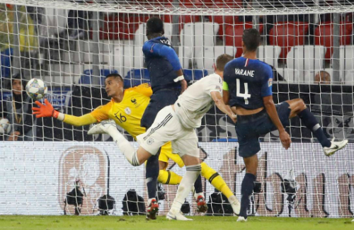 Pháp hòa Đức ở trận ra quân UEFA Nations League