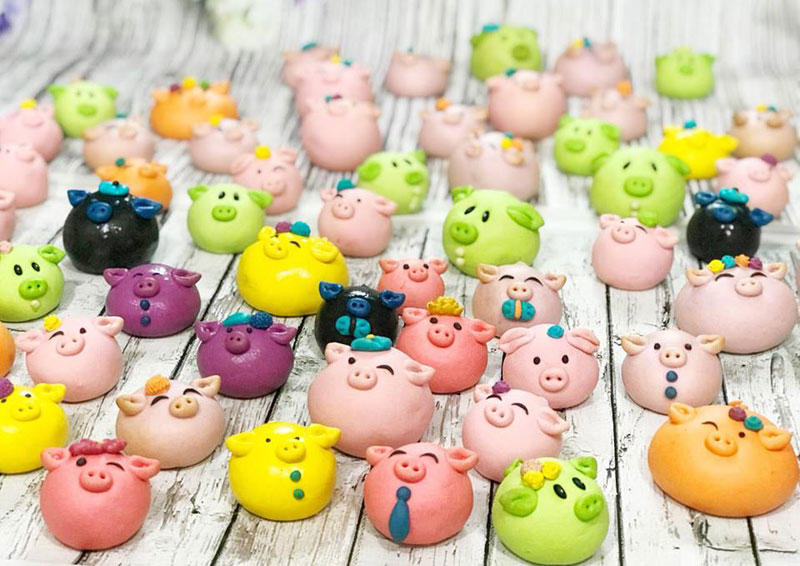 Bánh trung thu handmade với họa tiết trang trí hiện đại đang gây sốt thị trường bánh trung thu năm 2018