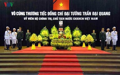 Trực tiếp: Lễ viếng Chủ tịch nước Trần Đại Quang