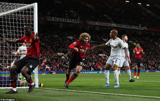 Những khoảnh khắc tồi tệ của Man Utd ở trận thua Derby