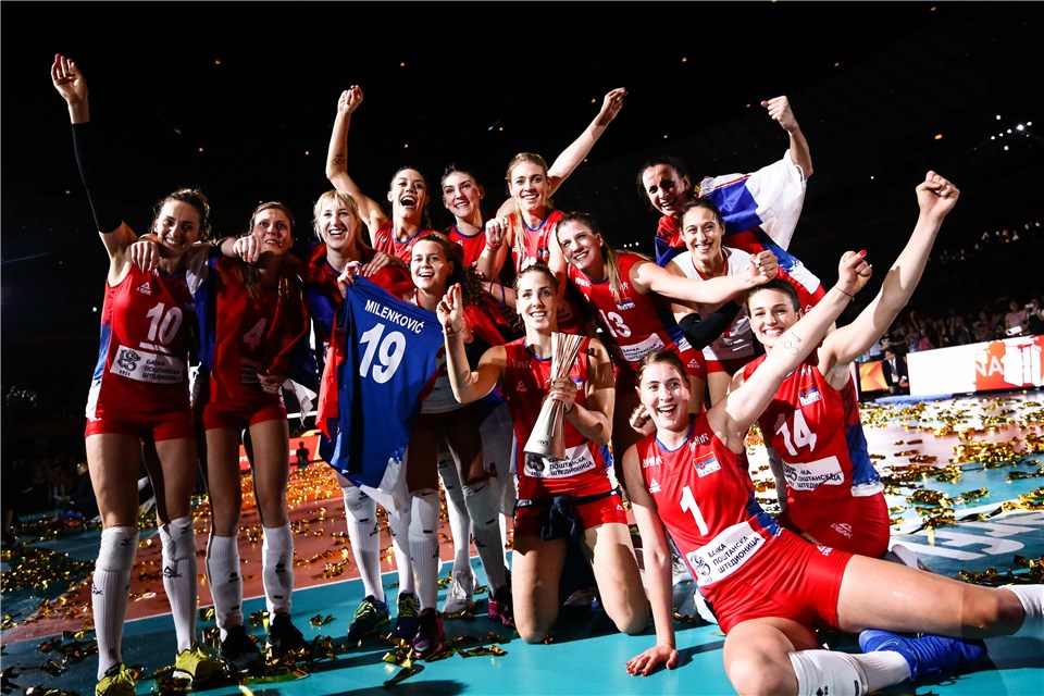 Lên ngôi đầy thuyết phục: Serbia trở thành đội bóng số 1 TG