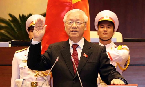 99,79% đại biểu bầu Tổng bí thư Nguyễn Phú Trọng làm Chủ tịch nước