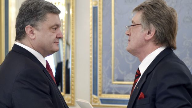 Poroshenko cùng các cựu Tổng thống Ukriane bàn về tình hình Nga gây hấn chống Ukraine