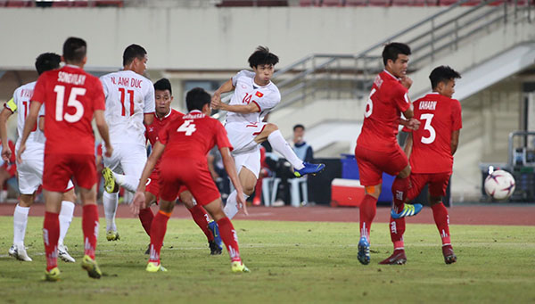 Việt Nam đại thắng trận ra quân AFF Cup 2018