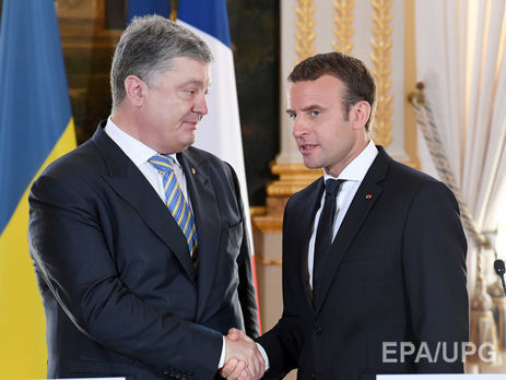 Tổng thống Poroshenko thăm Pháp