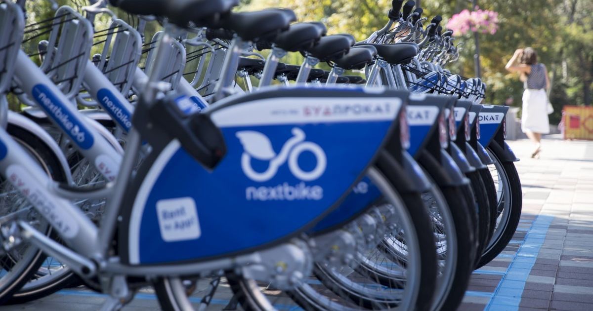 Odessa: Trạm cho thuê xe đạp “Nextbike” đã bị kẻ gian phá phách, đánh cắp