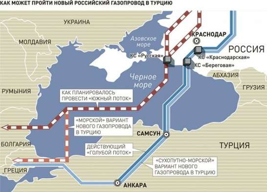 Cung cấp gas theo hệ thống đường ống “Dòng chảy Thổ Nhĩ Kỳ" cho Hungari, Slovakia bỏ qua Ukraine