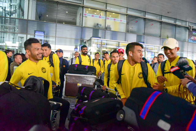 Đội tuyển Malaysia đến Việt Nam, sẵn sàng cho trận chung kết lượt về AFF Cup 2018