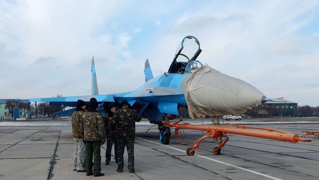 Zitomir: Trong thời gian chuẩn bị hạ cánh, tiêm kích Su-27 gặp nạn, phi công tử vong