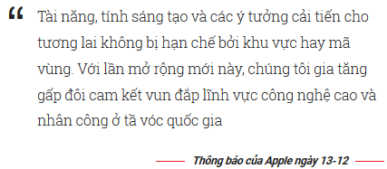 Apple chuẩn bị đường thoái lui về Mỹ?