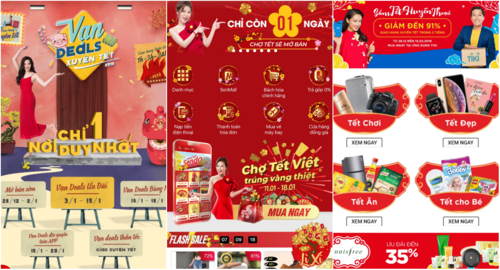 Chợ Tết online nhộn nhịp mở cửa