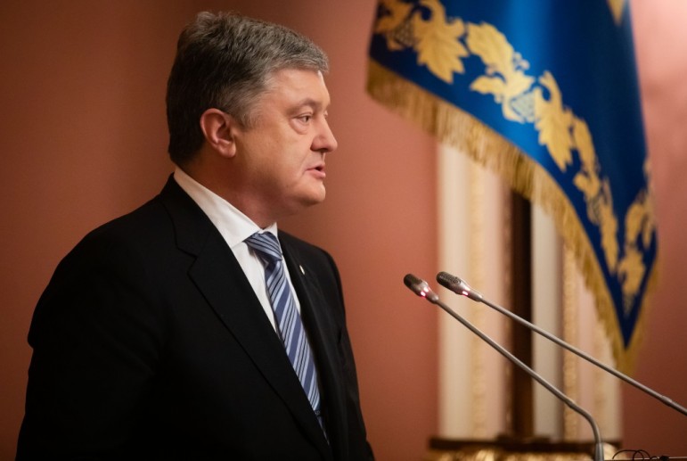 Ngày 02/02/2019 Poroshenko sẽ công bố tranh cử tổng thống