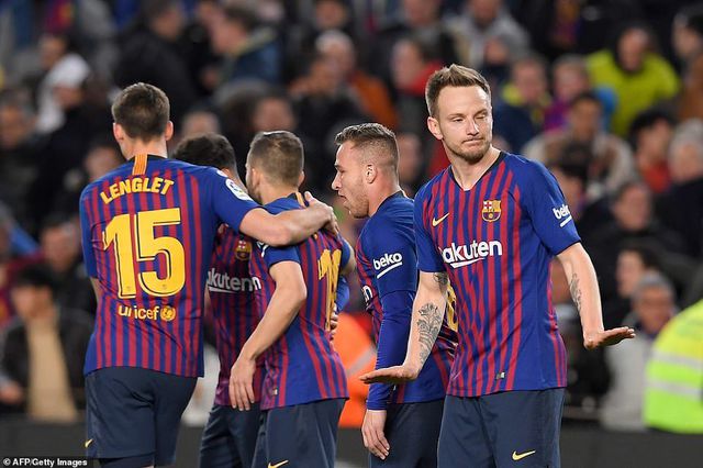 Đánh bại Sevilla 6-1, Barcelona tiến vào bán kết Cúp Nhà vua