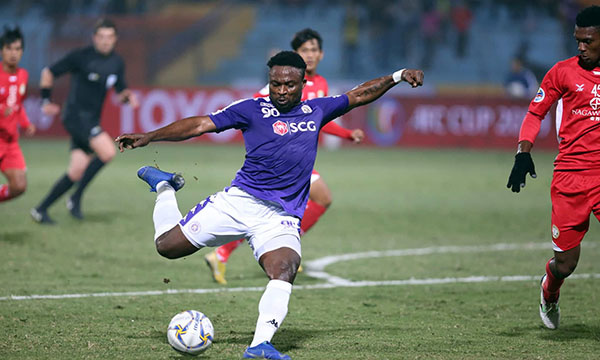 Hà Nội thắng 10-0 trận ra quân AFC Cup