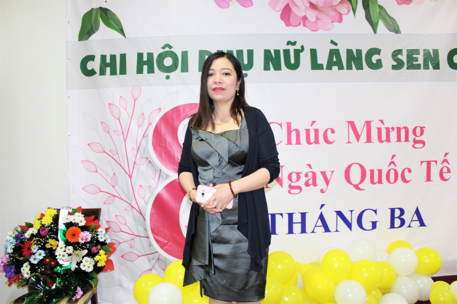 Phóng sự ảnh: Chi hội Phụ nữ Làng Sen liên hoan chào mừng ngày 8/3/2019