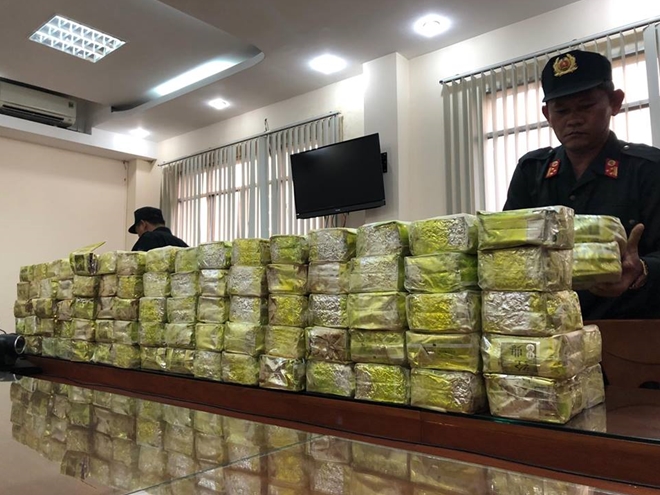 Triệt phá đường dây tội phạm ma túy xuyên quốc gia cực lớn