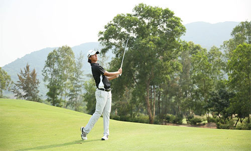Golfer Việt Nam vào top 10 vòng một Faldo Series Asia 2019