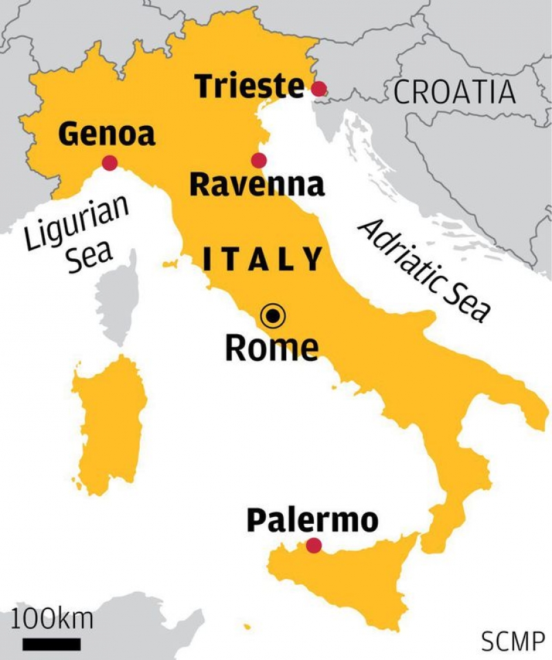 Italy mở cửa 4 cảng biển “đón” Trung Quốc, Mỹ - EU cấp tập cảnh báo