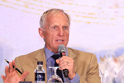 NutiFood hợp tác huyền thoại golf Greg Norman quảng bá cà phê Việt