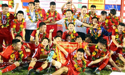 Việt Nam thắng Thái Lan ở chung kết giải U19 quốc tế