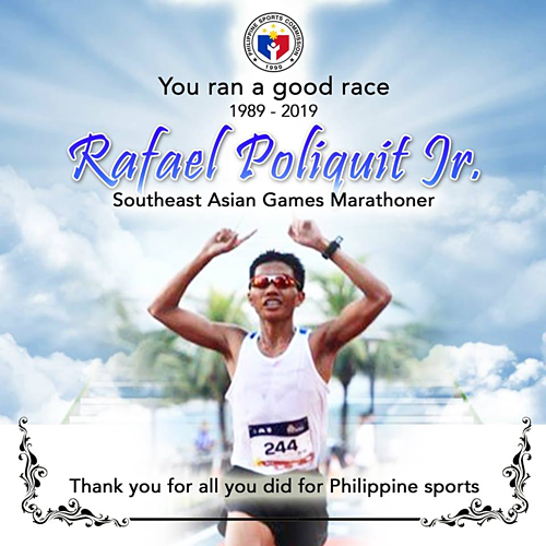 'Ông vua marathon' Philippines qua đời ở tuổi 30