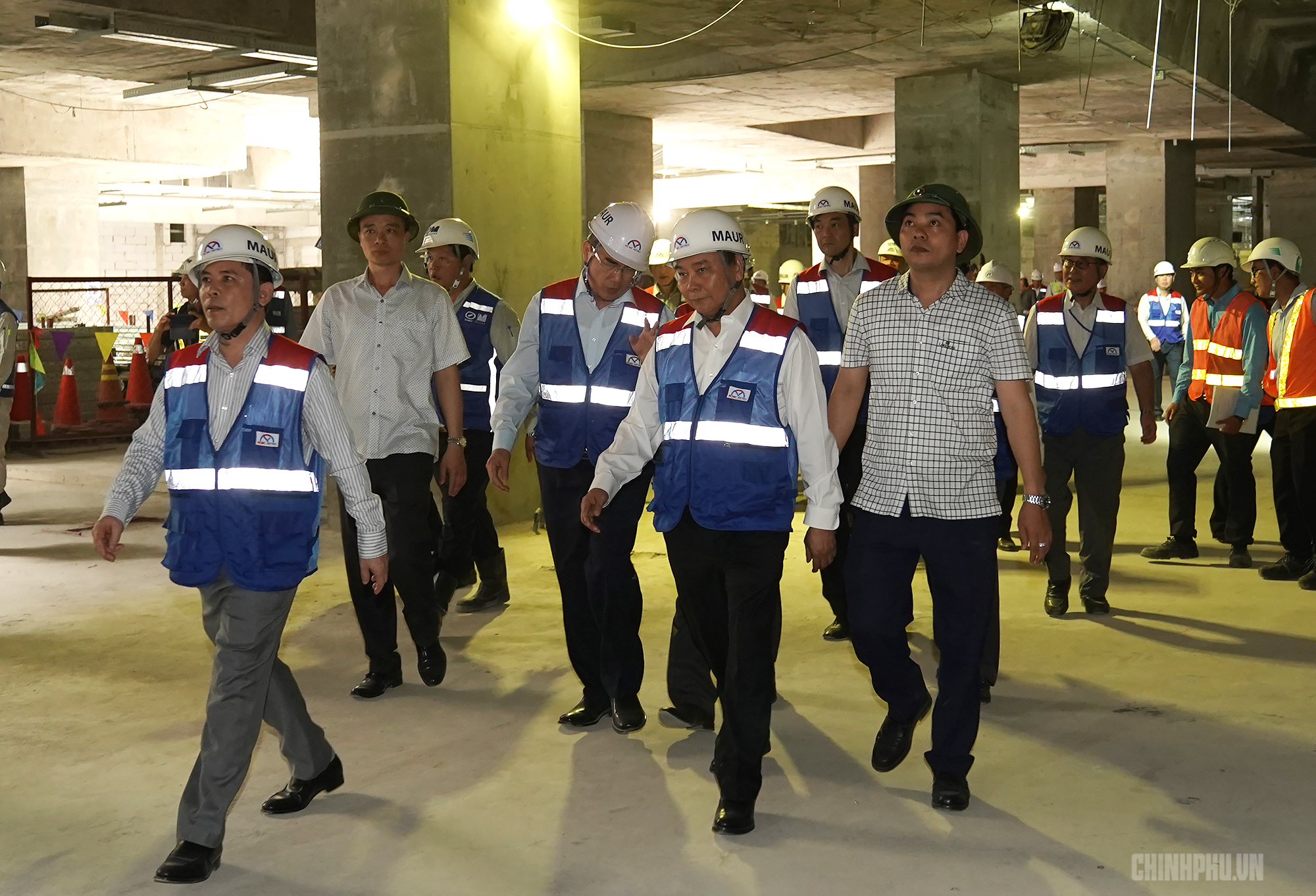 Thủ tướng thị sát dự án tuyến metro đầu tiên của TPHCM