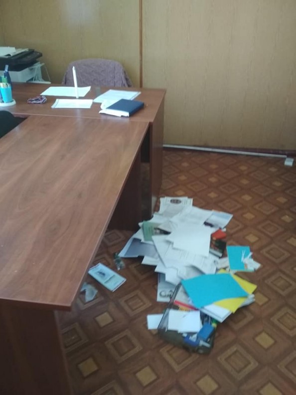 Nicolaiev: Cướp đột nhập văn phòng và lấy đi 200 ngàn gr