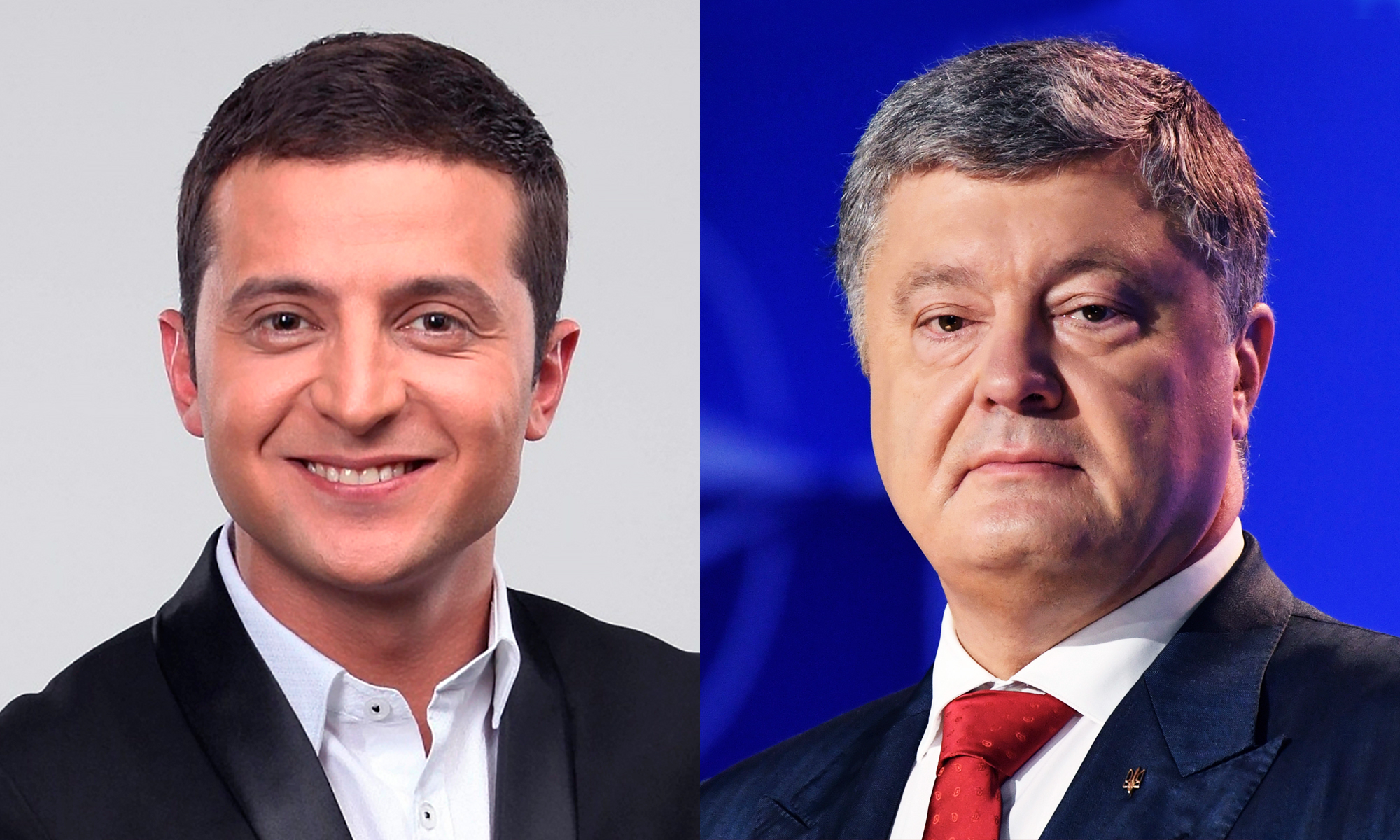 Bầu cử tổng thống Ukraine-2019: Zelinski và Poroshenko gửi video tới các cử tri