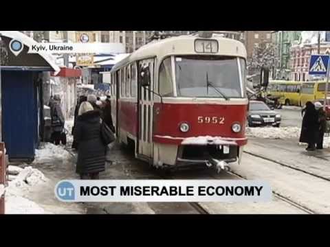 Ukraine vẫn ở lại trong nhóm 10 nước “có nền kinh tế bất hạnh nhất thế giới”
