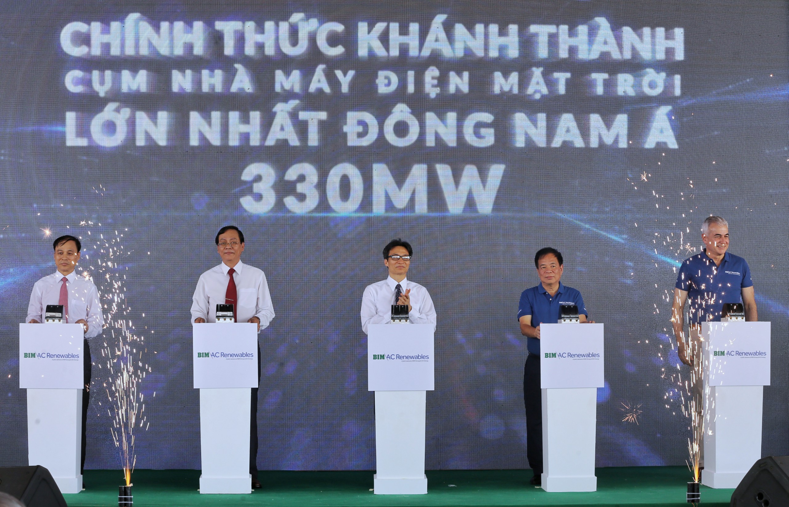 Cụm nhà máy điện mặt trời lớn nhất Đông Nam Á khánh thành tại Ninh Thuận