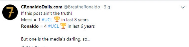 Liverpool đá bay Barca: Triệu fan Ronaldo hả hê, chê Messi thiếu bản lĩnh