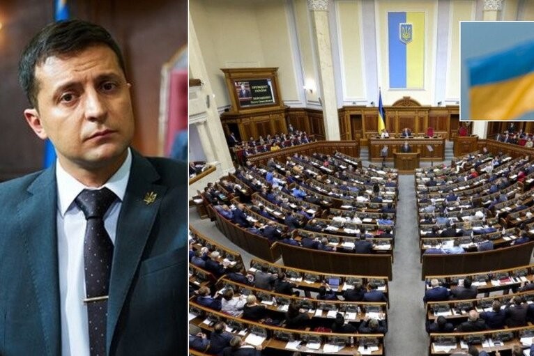 Sắc lệnh về giải tán Quốc hội Ukraine khoá 8 chính thức được công bố